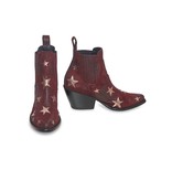 Mexicana Circus boots red gold
