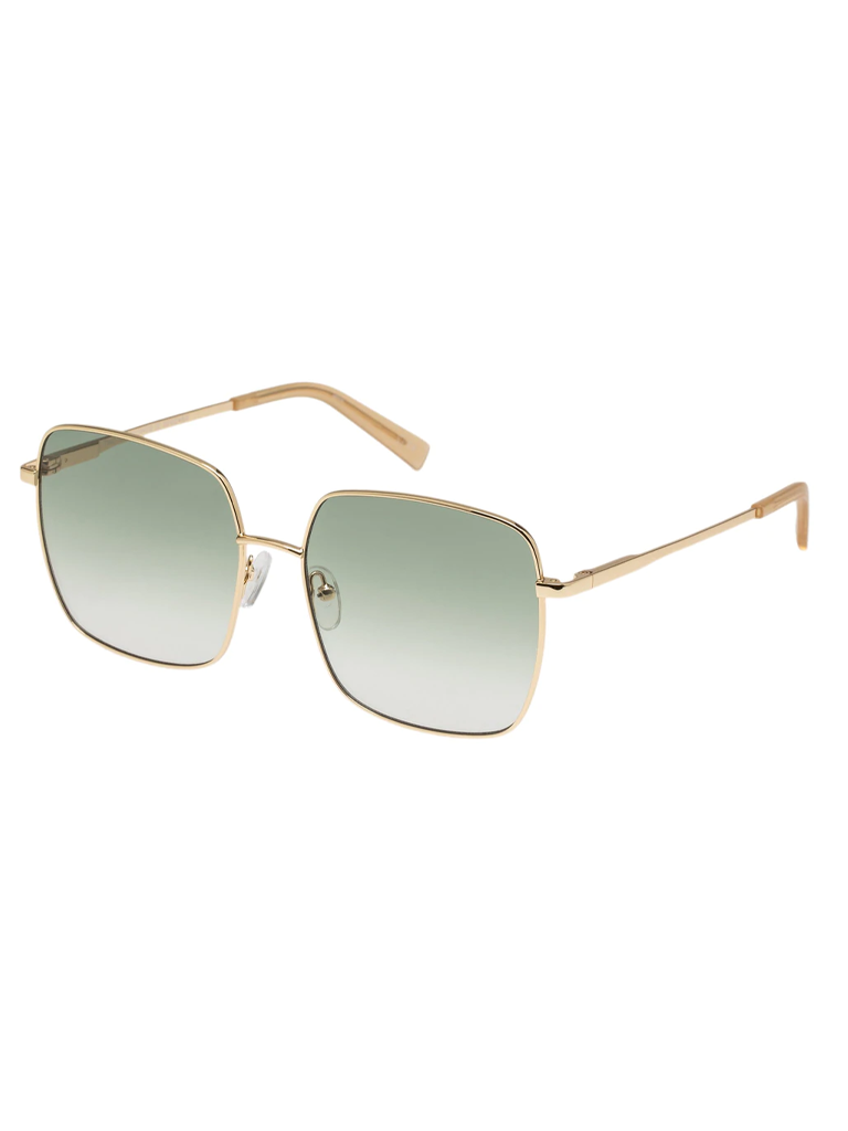 Le Specs Le Specs The Cherished zonnebril goud groen