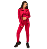House of Gravity House of Gravity Asymmetric jacket ruby red