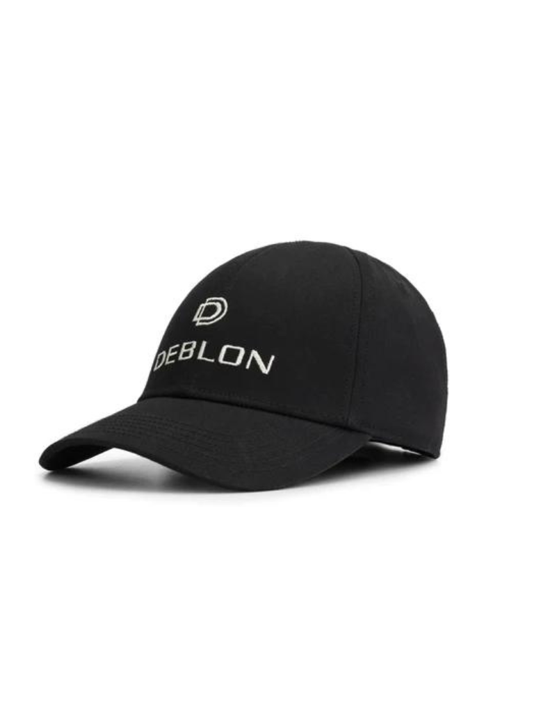deblon sports Deblon Sports D050522T logo cap zwart wit