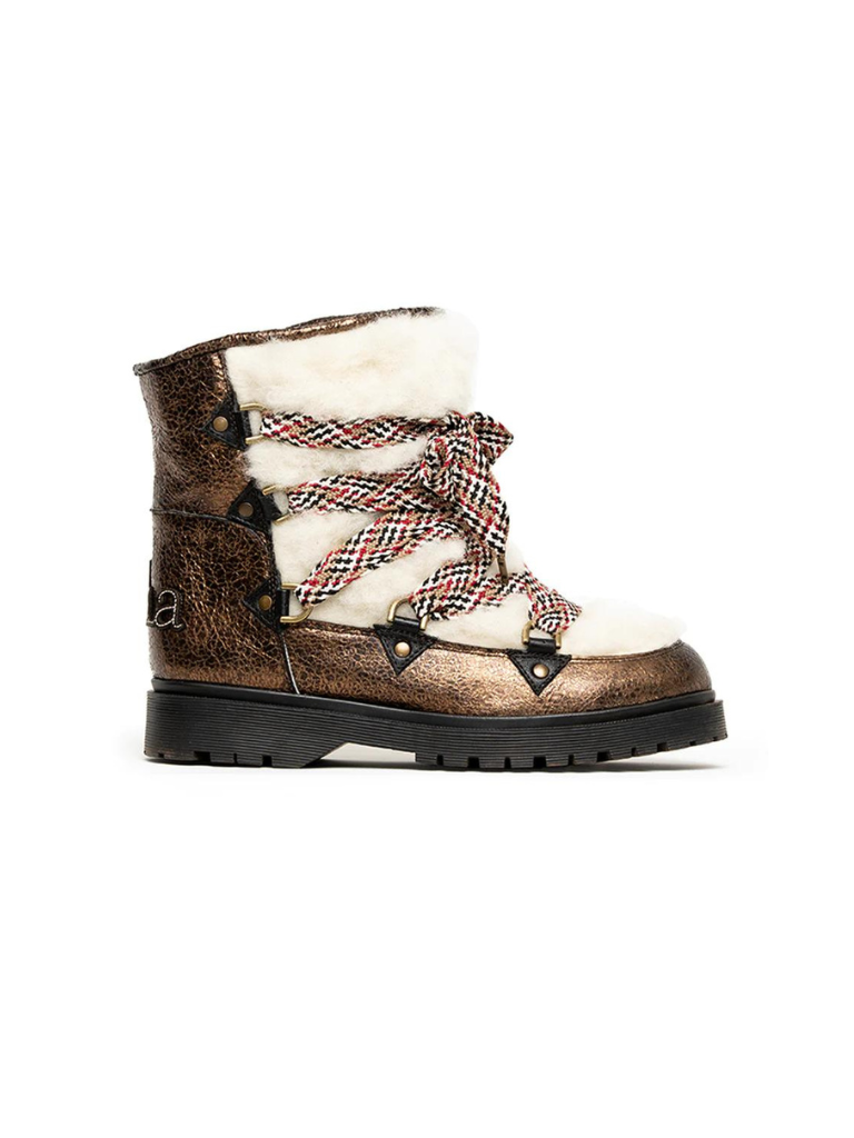 CHA Cha Tibet Fluf Aurora boots bronze