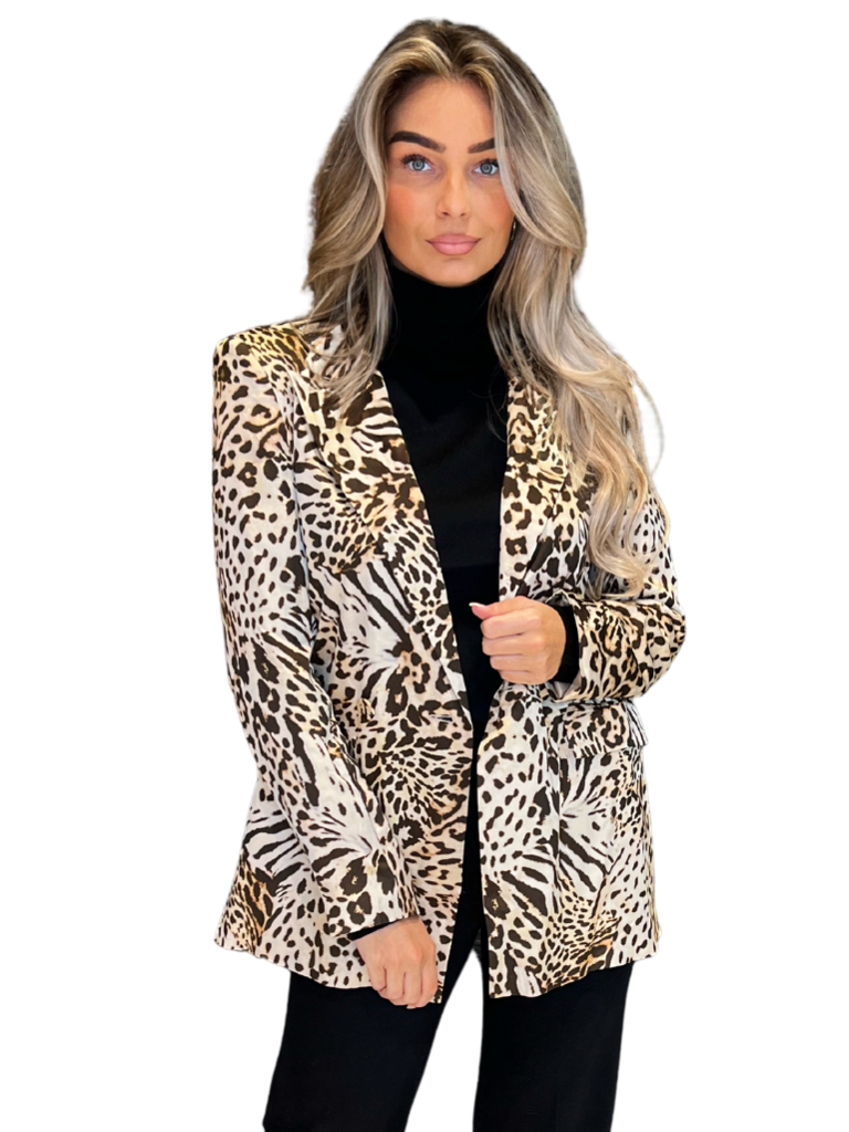 Ravn Ravn Ravn Ravn RC2641 Prinny blazer leopard