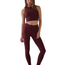 House of Gravity House of Gravity cosmic crop top bordeaux
