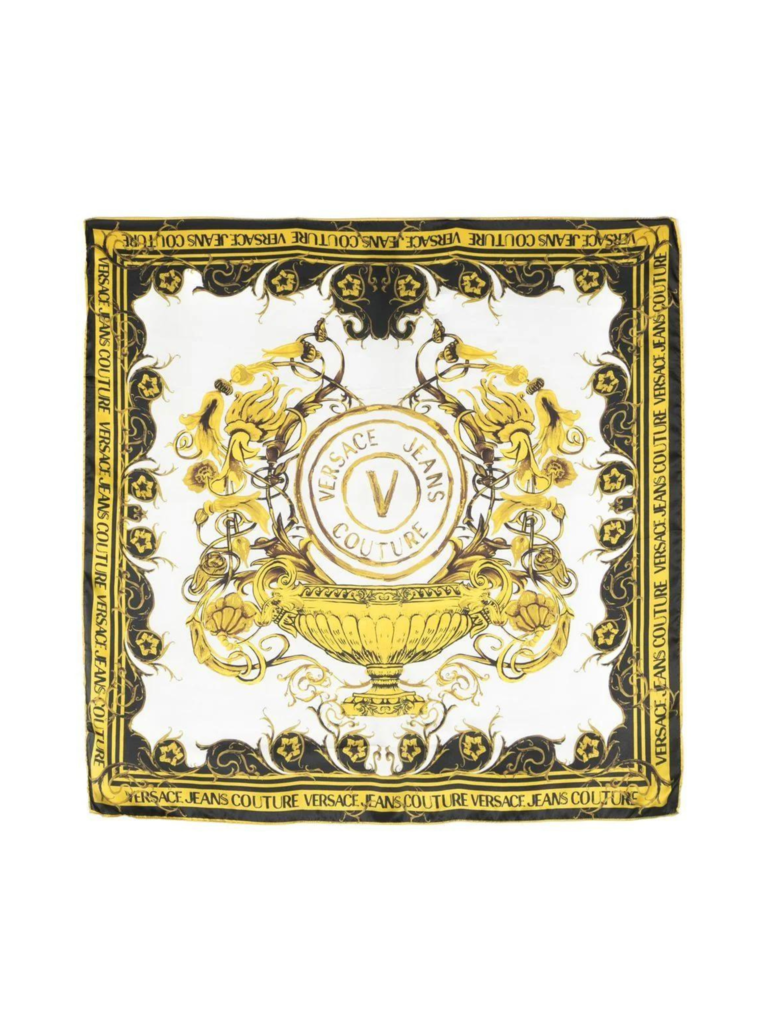 VERSACE JEANS COUTURE Versace Jeans Couture 74HA7H02 Foulard sjaal wit goud