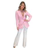 DMN Paris DMN Paris T21 Armand logo blazer roze