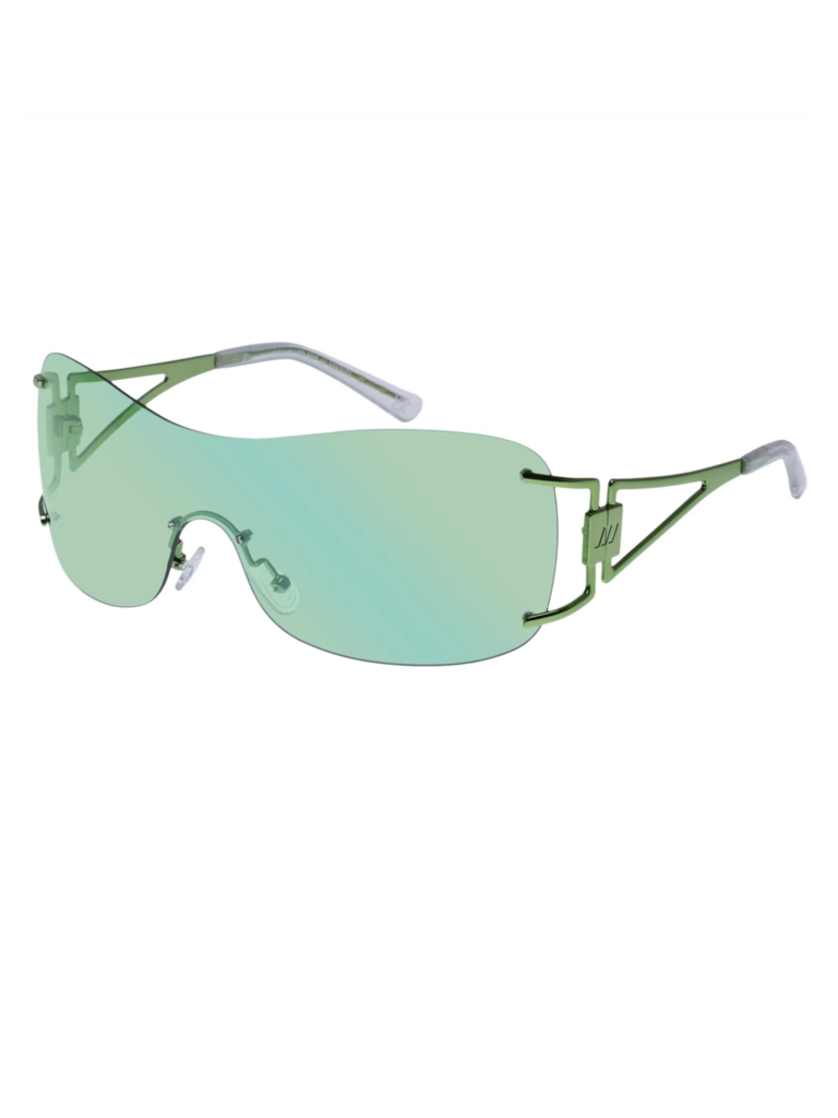 Le Specs Le Specs LSP2352172 Le Fame Moss Chrome groen