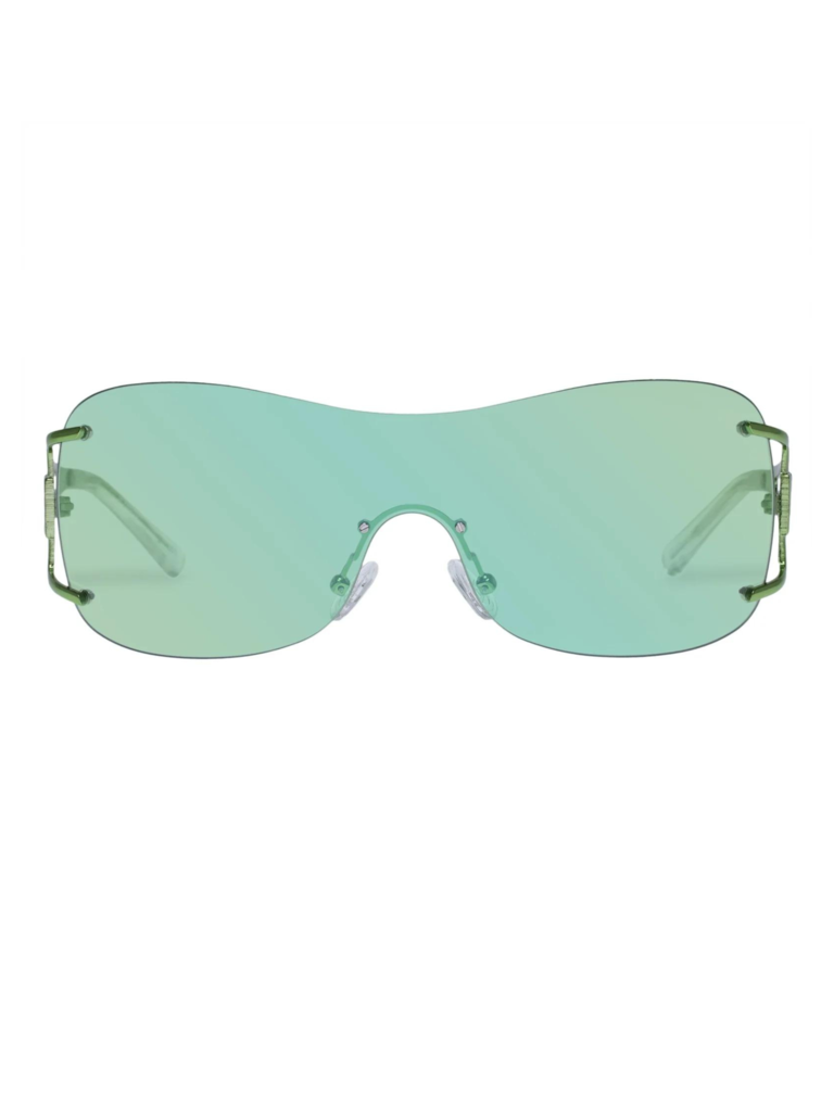 Le Specs Le Specs LSP2352172 Le Fame Moss Chrome groen