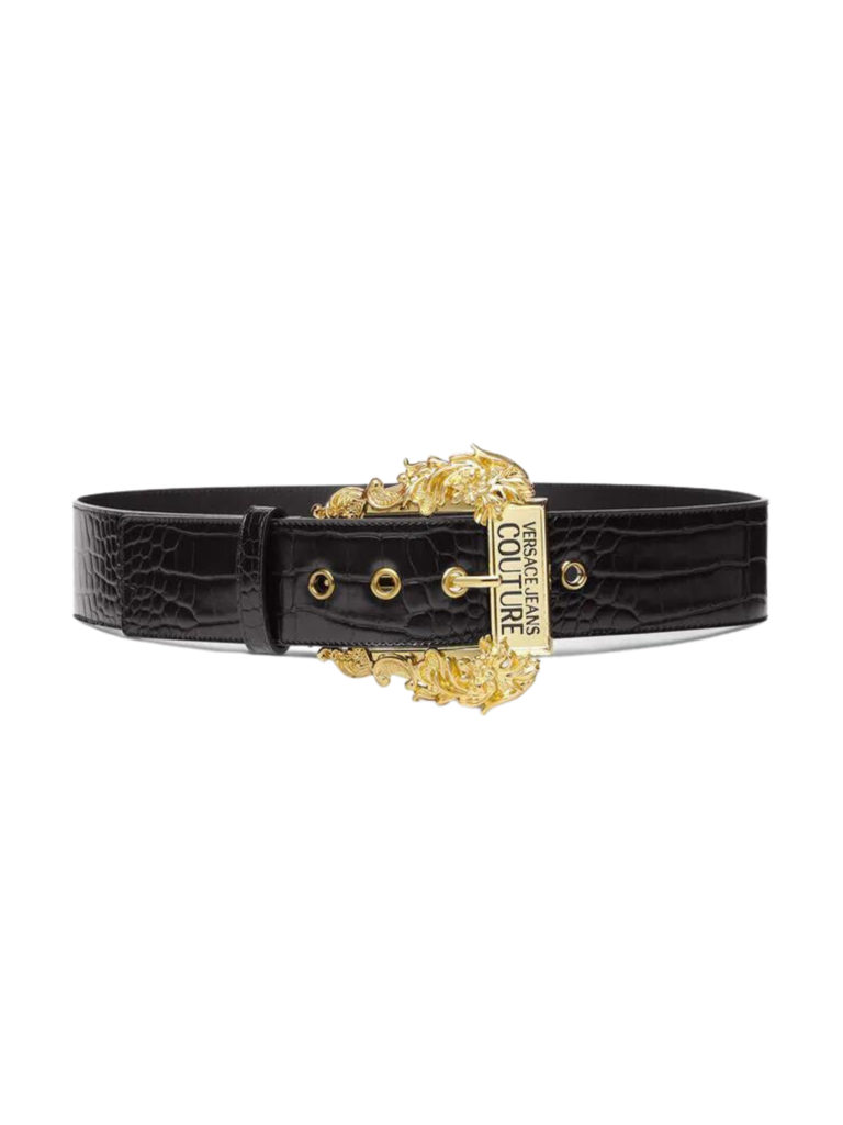 VERSACE JEANS COUTURE Versace Jeans Couture 74VA6F02 Wide Couture1 croco riem