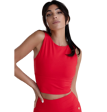 House of Gravity House of Gravity Divine crop top bra coral red