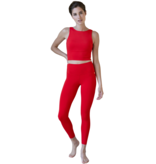 House of Gravity House of Gravity Divine crop top bra coral red