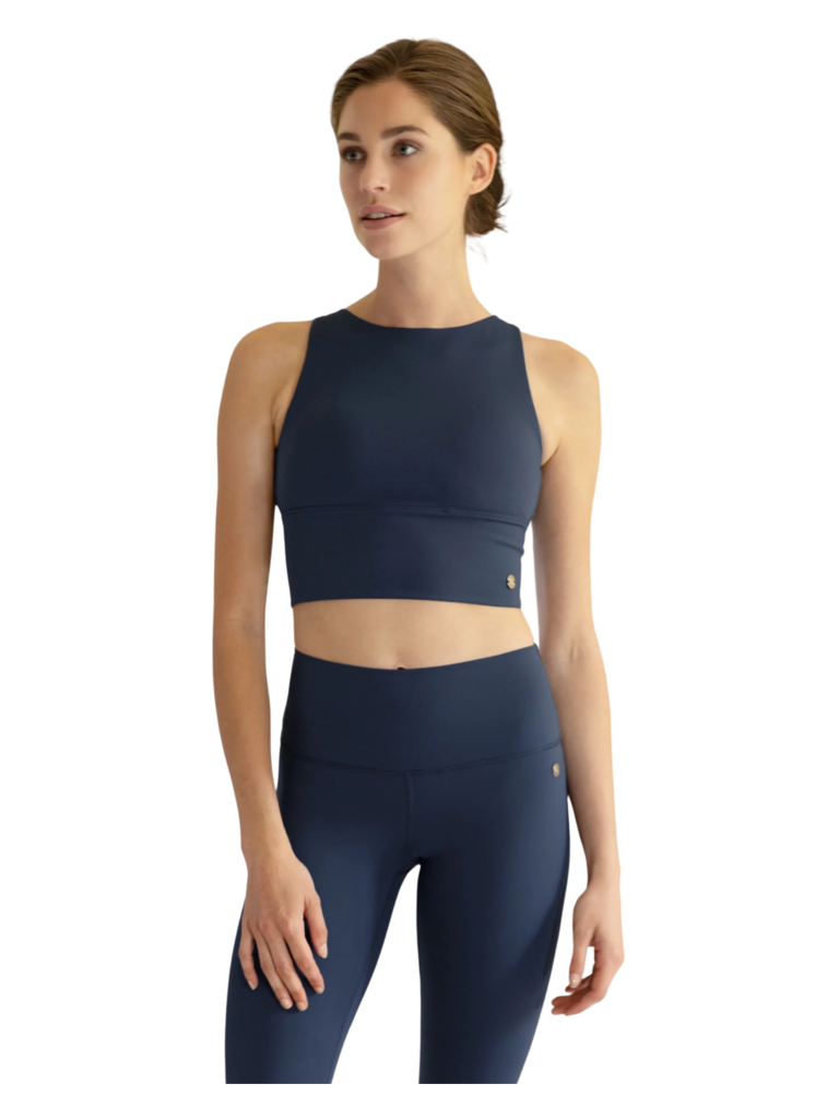 House of Gravity House of Gravity Moon crop top bra concrete blue