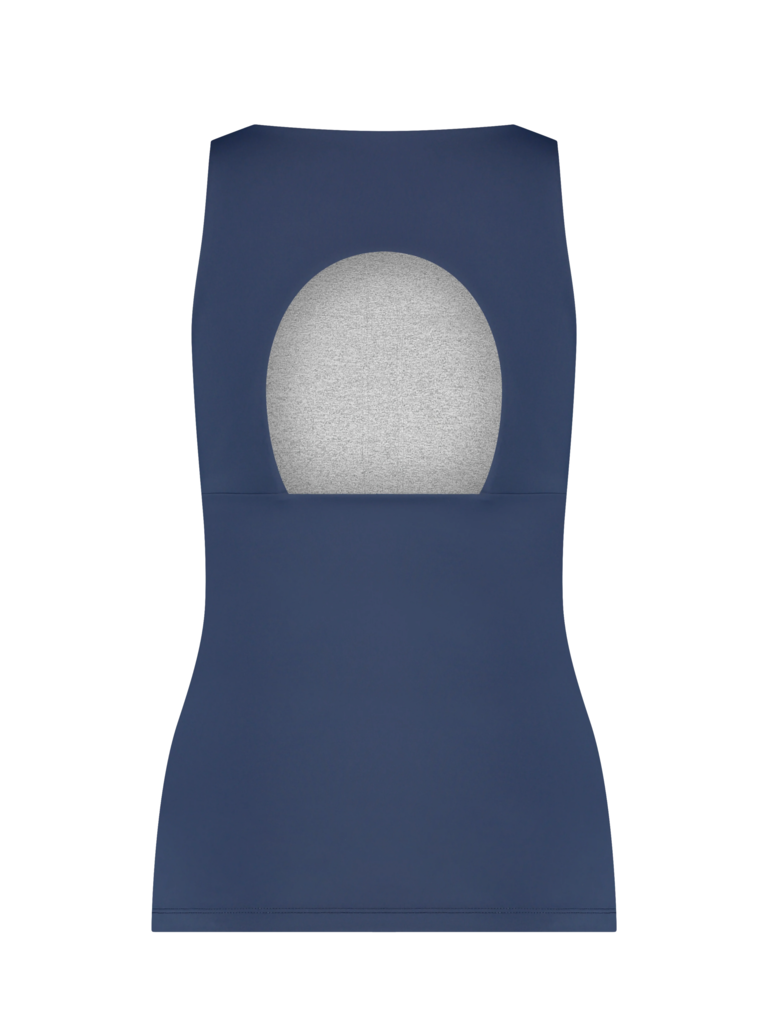 House of Gravity House of Gravity Moon tank top concrete blue