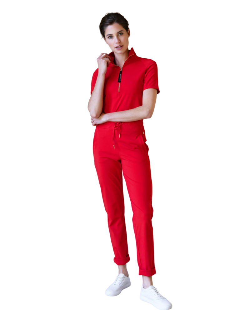 House of Gravity House of Gravity Active track pants coral red