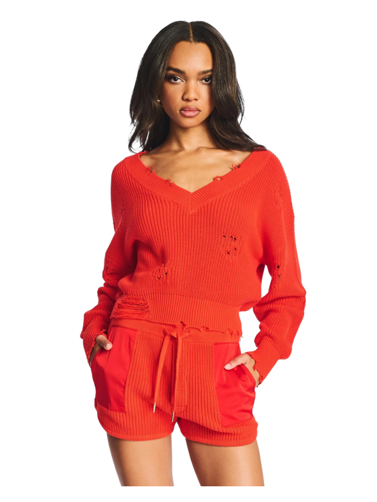 SEROYA SEROYA 3310-12 Syd sweater oranje