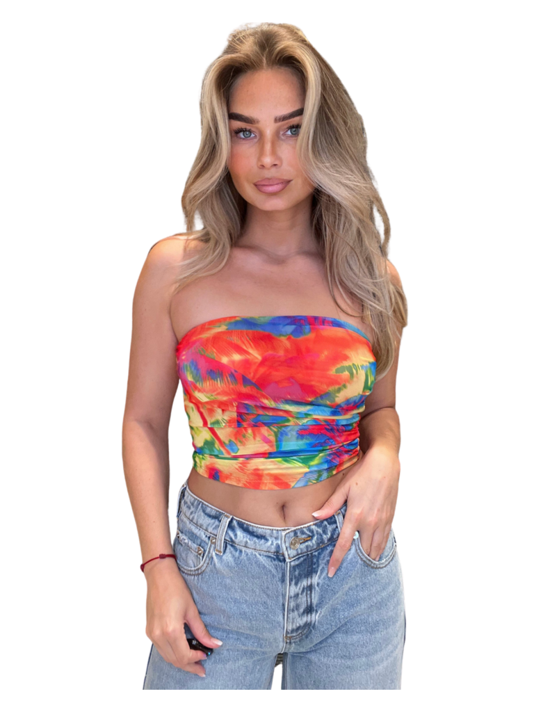 SEROYA SEROYA 2993-12-P June Tube top multi color