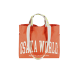 OSAKA WORLD Osaka World  Cotton Tote Bag oranje