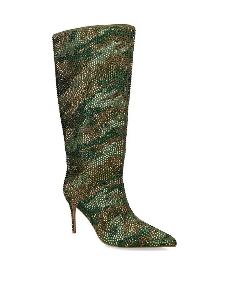 KURT GEIGER Kurt Geiger 0540475209 Belgravia Knee laars camouflage groen