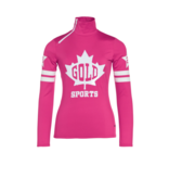 Goldbergh Goldbergh GB30022234 Maple Leaf ski pully passion pink