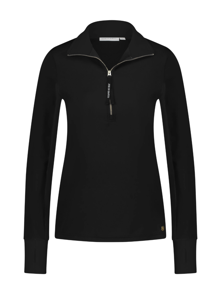 House of Gravity House of Gravity Long sleeve zipper Black Sapphire