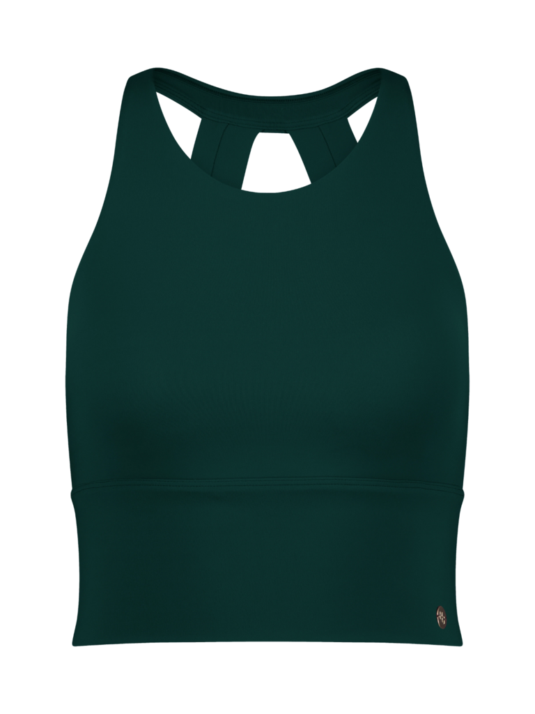 House of Gravity House of Gravity Silhouette crop top Green Sapphire