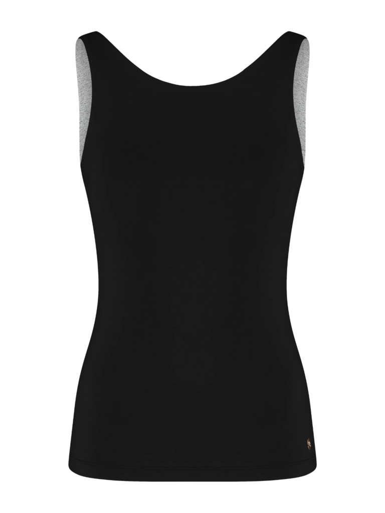 House of Gravity House of Gravity Cross tank top bra Black Sapphire