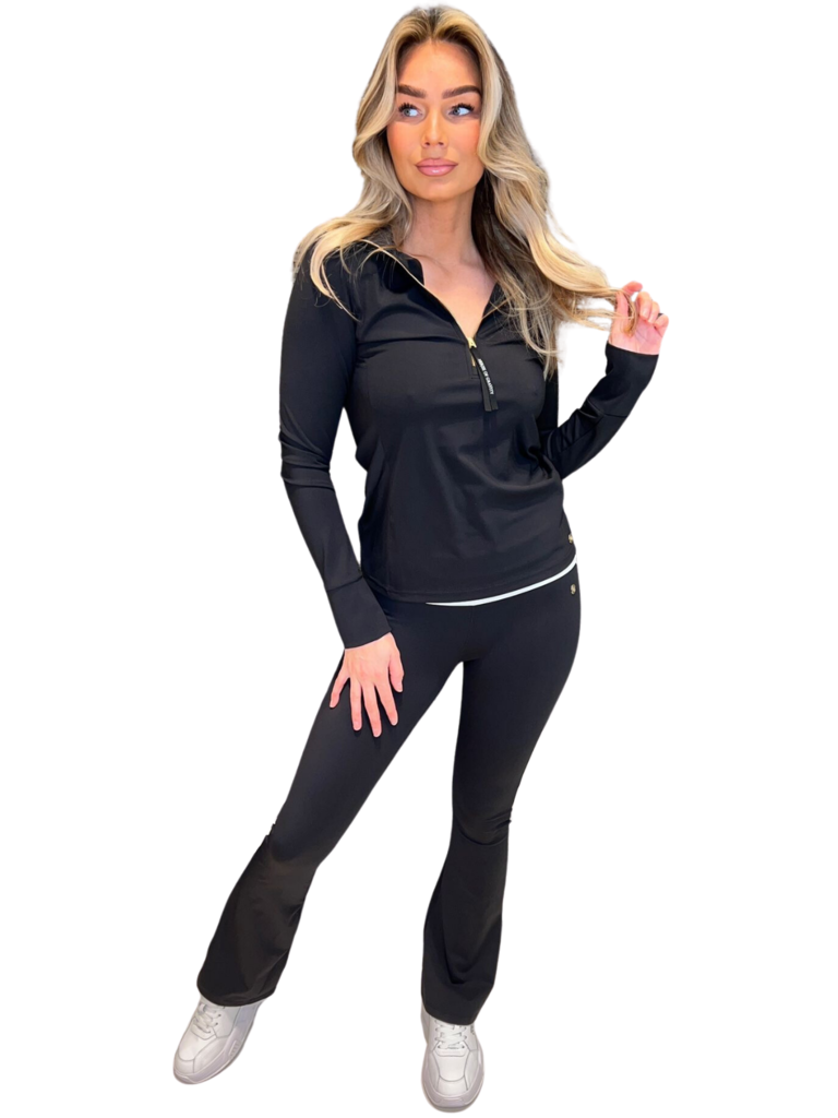 House of Gravity House of Gravity Long sleeve zipper Black Sapphire