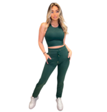 House of Gravity House of Gravity Active track pants Green Sapphire