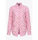 PINKO Pinko 103194A1Q1 Cureti Camicia logo roze