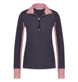 House of Gravity House of Gravity Long sleeve zipper pebble pink x lava grey