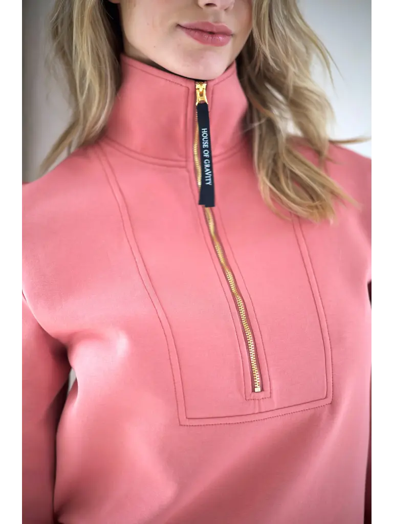 House of Gravity House of Gravity Turtleneck sweater Pebble Pink