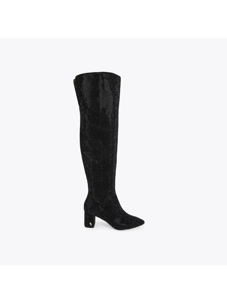 KURT GEIGER Kurt Geiger 9310400609 Burlington OTK Boot black fabric