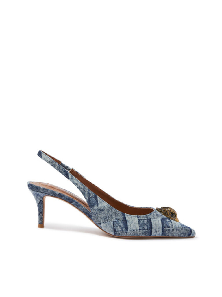 KURT GEIGER Kurt Geiger 0538688669 Belgravia slingback denim