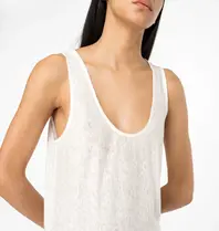 PINKO Pinko 103475 Cars tanktop white