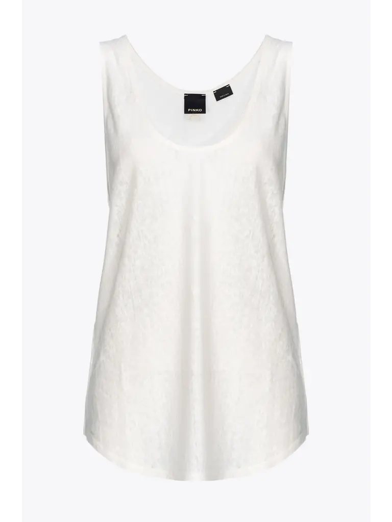 PINKO Pinko 103475 Cars tanktop white