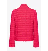 PINKO Pinko 100539-A1OP Immortale Giaccia Tweed Fucshia/Rood