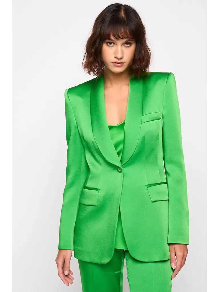 DMN Paris DMN Paris Jessie Crepe blazer F18 vert