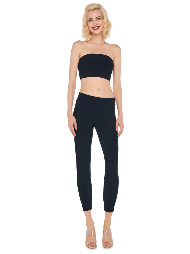 Norma Kamali Norma Kamali KK4267PL026001/AA JOG PANT BLACK