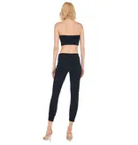 Norma Kamali Norma Kamali KK4267PL026001/AA JOG PANT BLACK