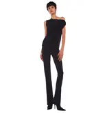 Norma Kamali Norma Kamali KK4267PL142001/AA BOOT PANT BLACK