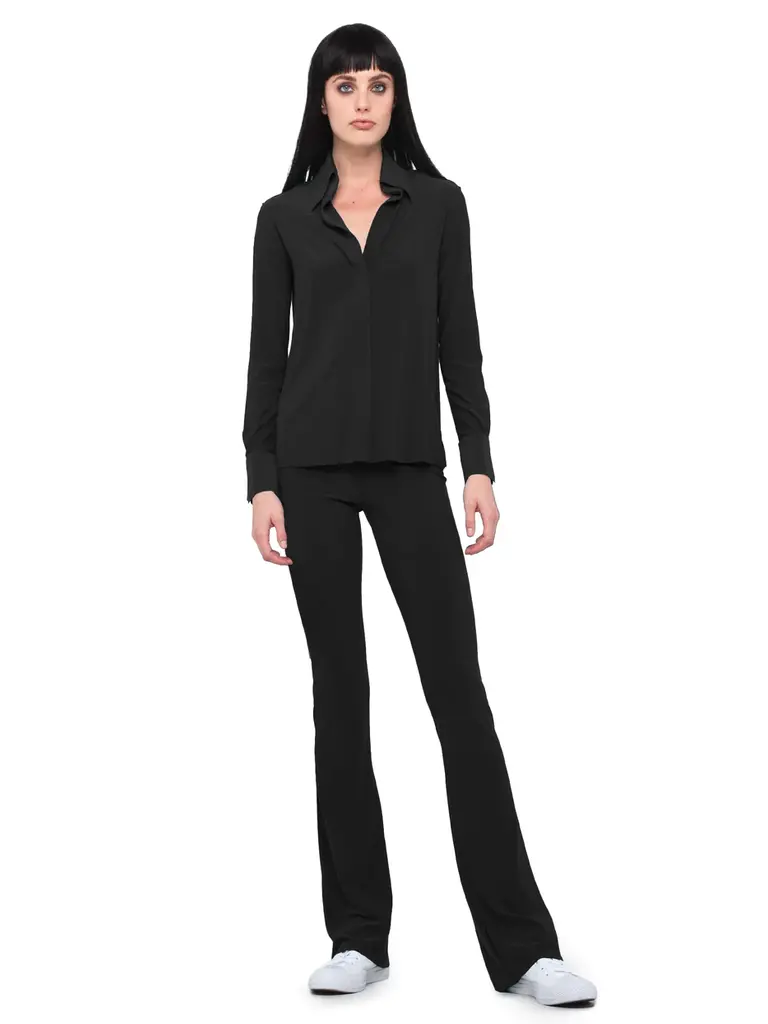 Norma Kamali Norma Kamali KK3289PL191001 NK SHIRT BLACK