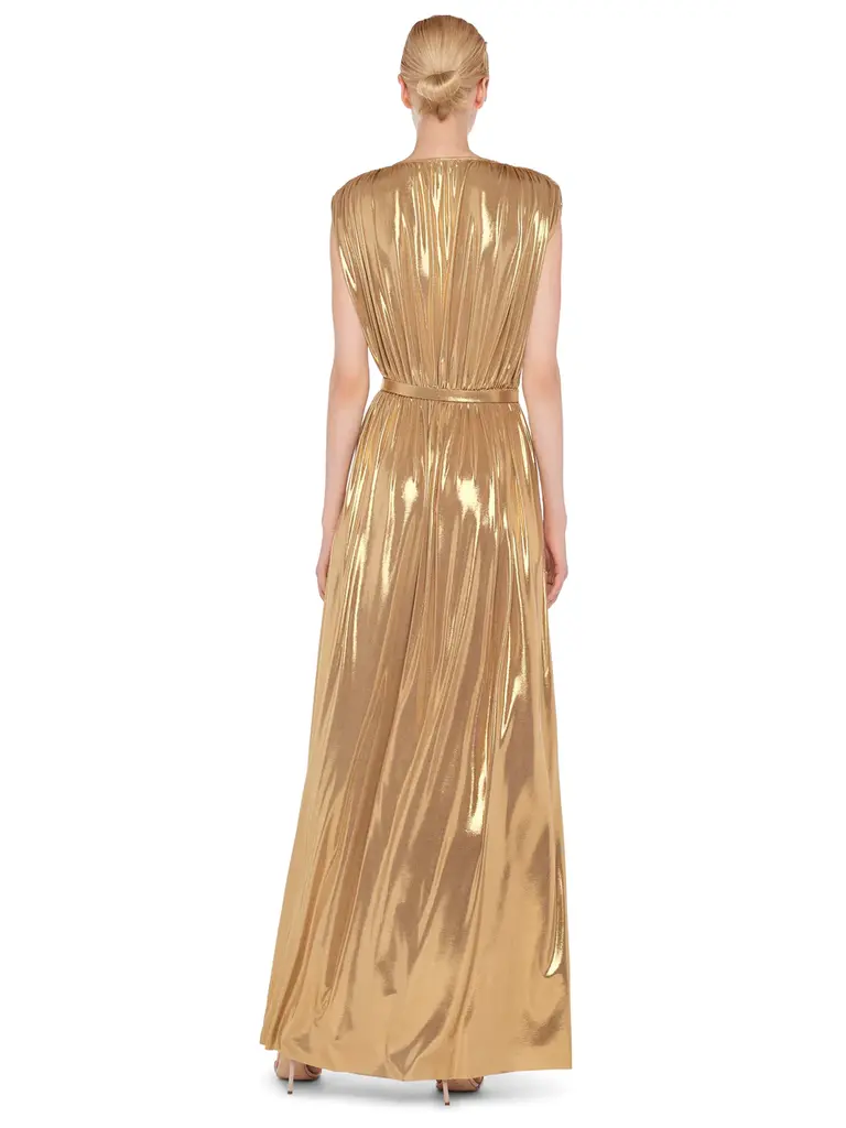 Norma Kamali Norma Kamali ST1243LM111008 ATHENA GOWN GOLD