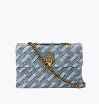 Kurt Geiger 4708588669/88 XXL denim kensington bag