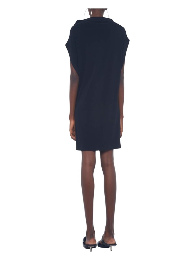 Norma Kamali Norma Kamali KK2203PL182001 SLEEVELESS ALL IN ONE DRESS ABOVE THE KNEE BLACK