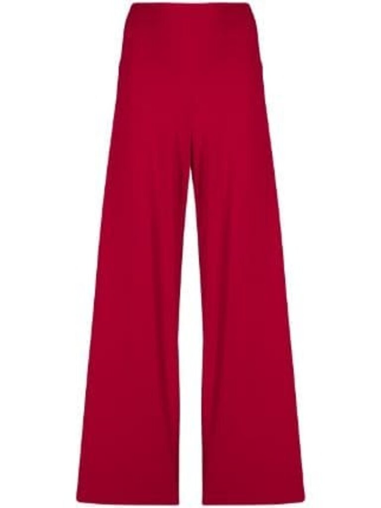 Norma Kamali Norma Kamali KK4207PL111004 STRAIGHT LEG PANT RED