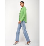 Equipment Femme Equipment Femme Q23E231 SLIM SIGNATURE VIBRANT GREEN