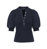 Veronica Beard J2211JY0200831 CORALEE TOP NAVY