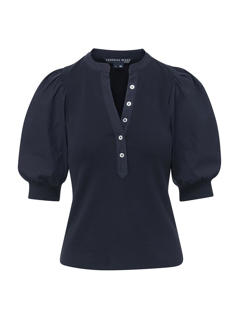 Veronica Beard J2211JY0200831 CORALEE TOP NAVY