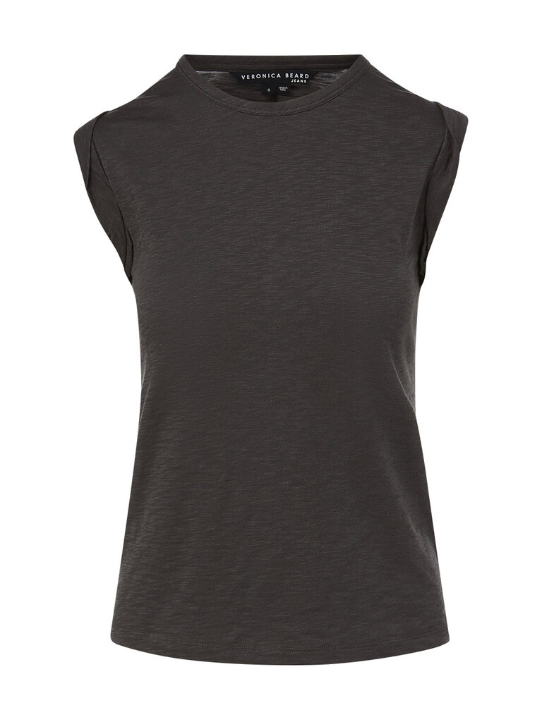 Veronica Beard JJY0070314 DREE MUSCLE TEE CHARCOAL