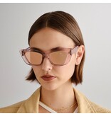 Le Specs Le Specs LSU2429731 Tranquil Turmoil Rose Quartz/w Rose mirror lens