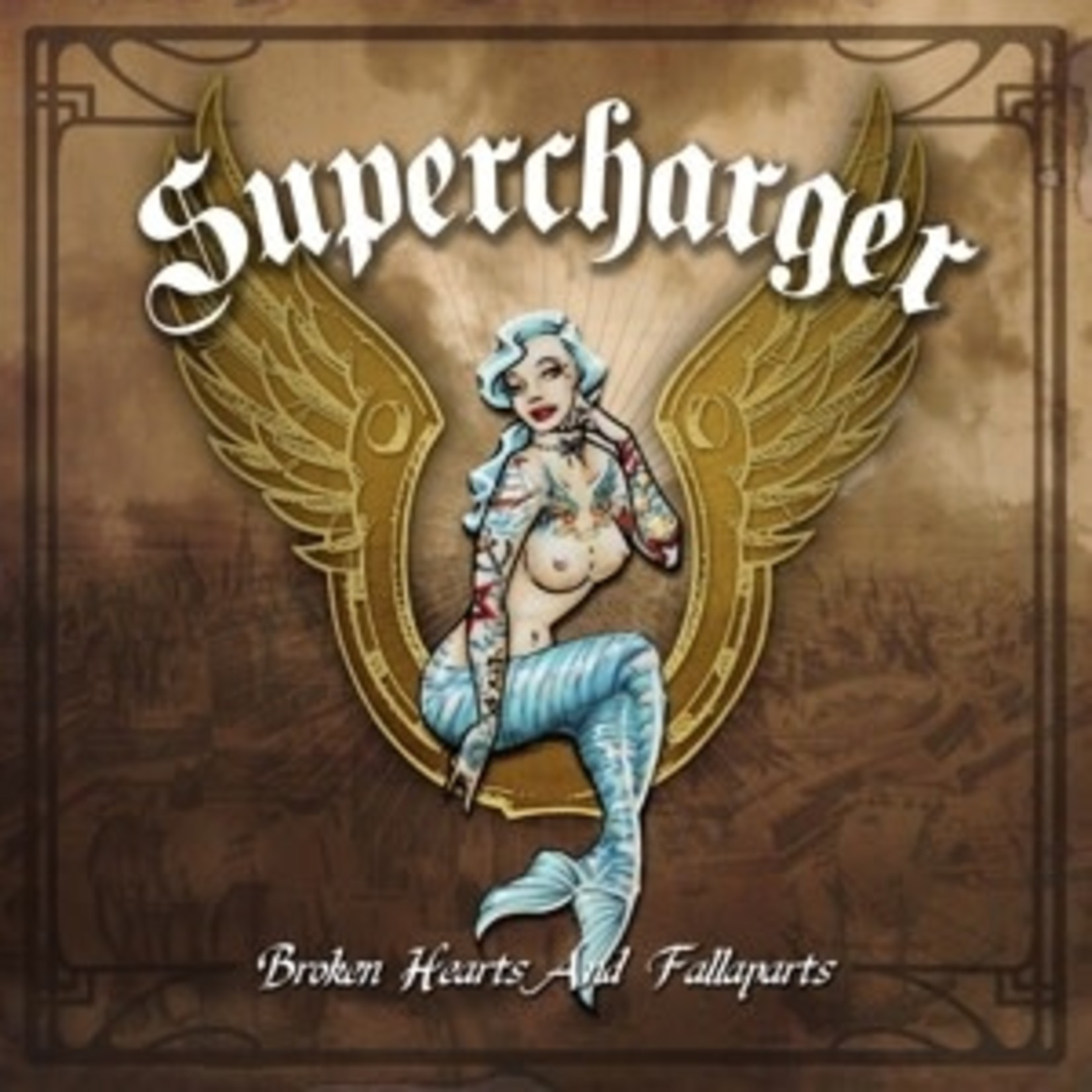 SUPERCHARGER - Broken Hearts & Fallapart   (VINYL)
